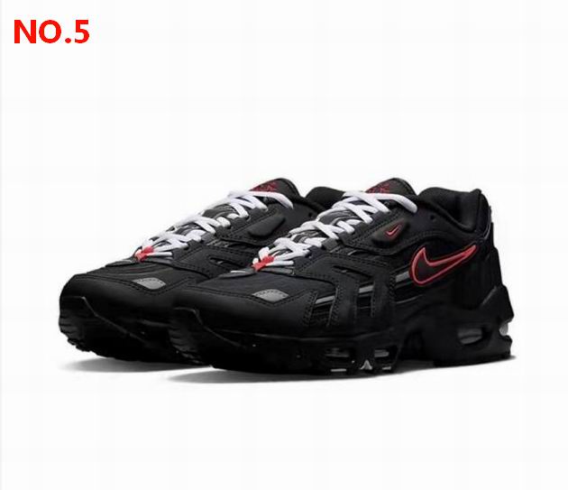 Nike Air Max 96 Men's Shoes Black Red;